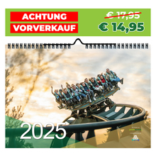 VORVERKAUF - Parkscout DIN A3 Wandkalender 2025, Parkteam: Specials